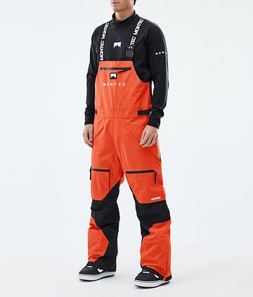 Montec Arch Snowboardbukse Orange/Black