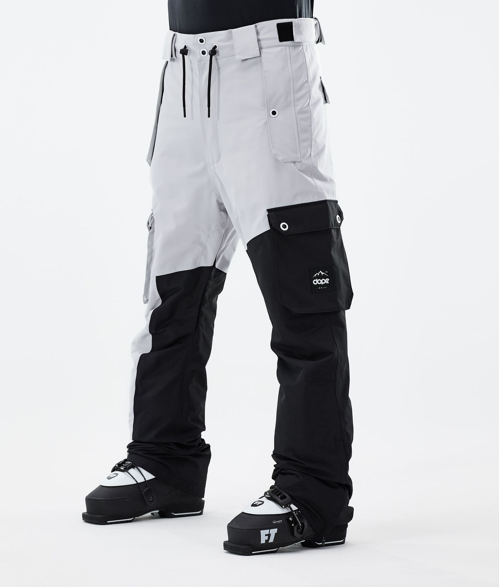 Dope Adept 2021 Skibukse Herre Light Grey/Black, Bilde 1 av 6