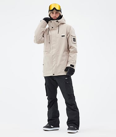 Dope Adept Snowboardoutfit Herre Sand/Black