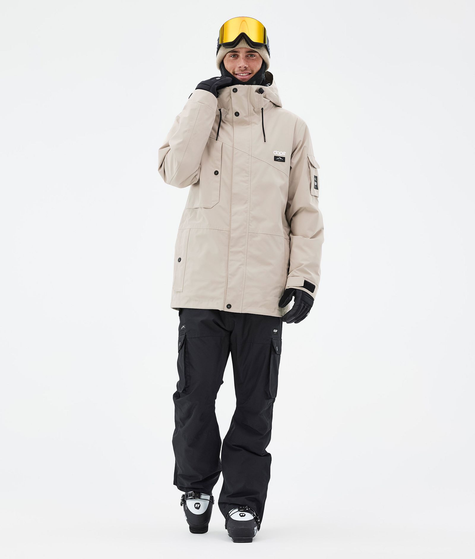 Dope Adept Skidoutfit Herre Sand/Black, Image 1 of 2