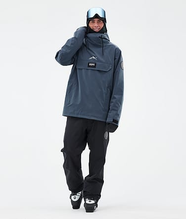 Dope Blizzard Skidoutfit Herre Metal Blue/Black