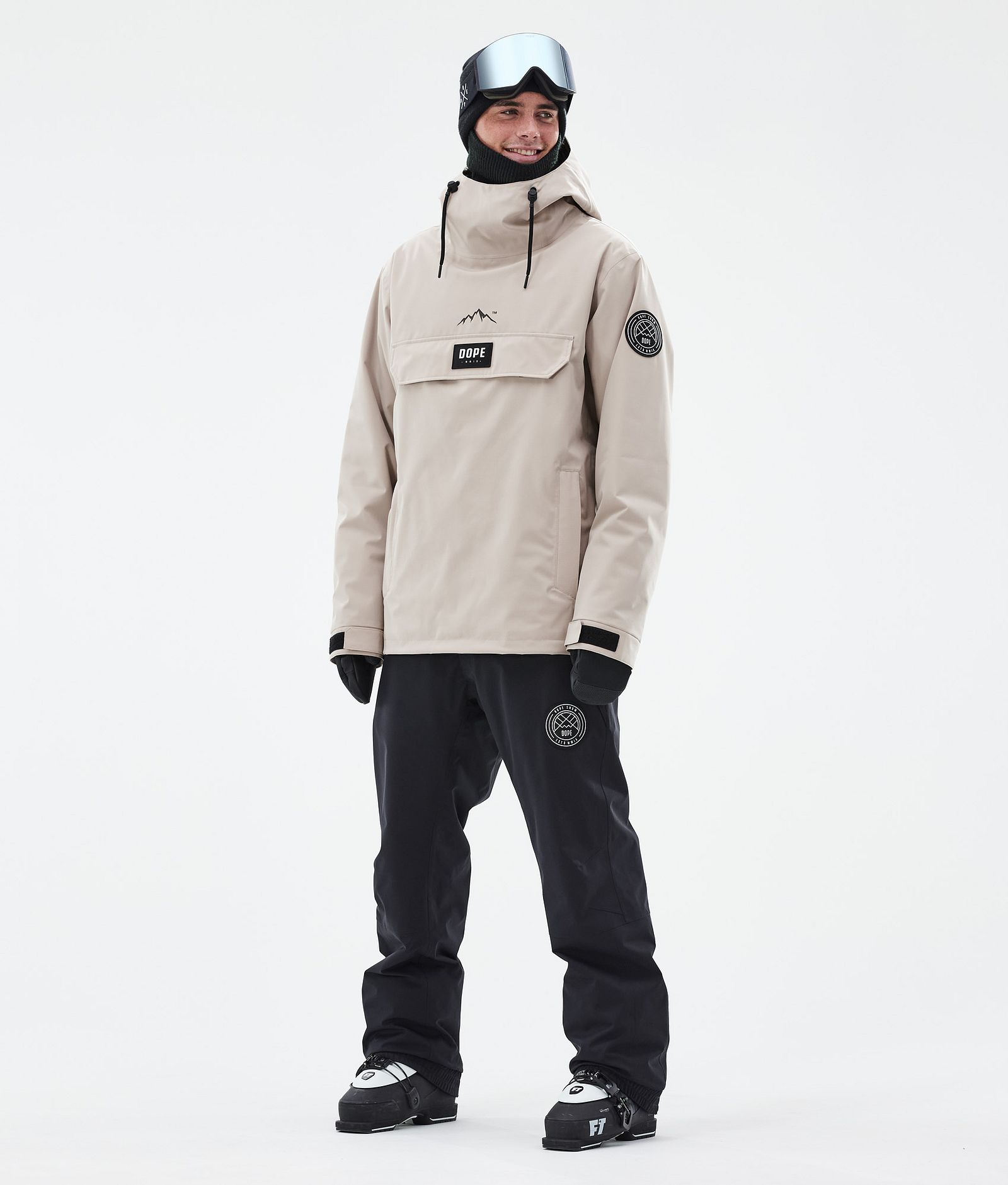 Dope Blizzard Skidoutfit Herre Sand/Black, Image 1 of 2