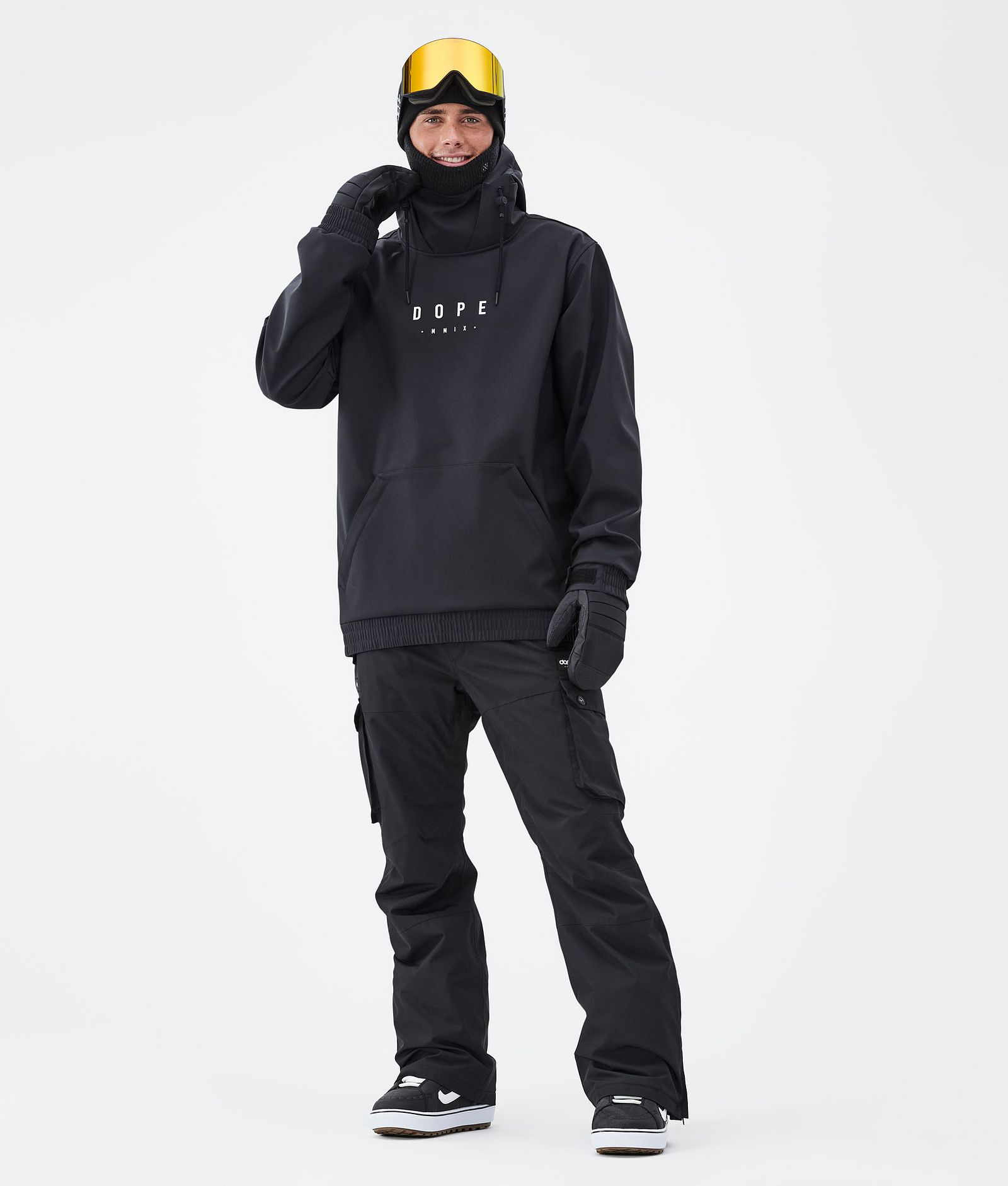 Dope Yeti Snowboardoutfit Herre Black Aphex/Blackout, Image 1 of 2