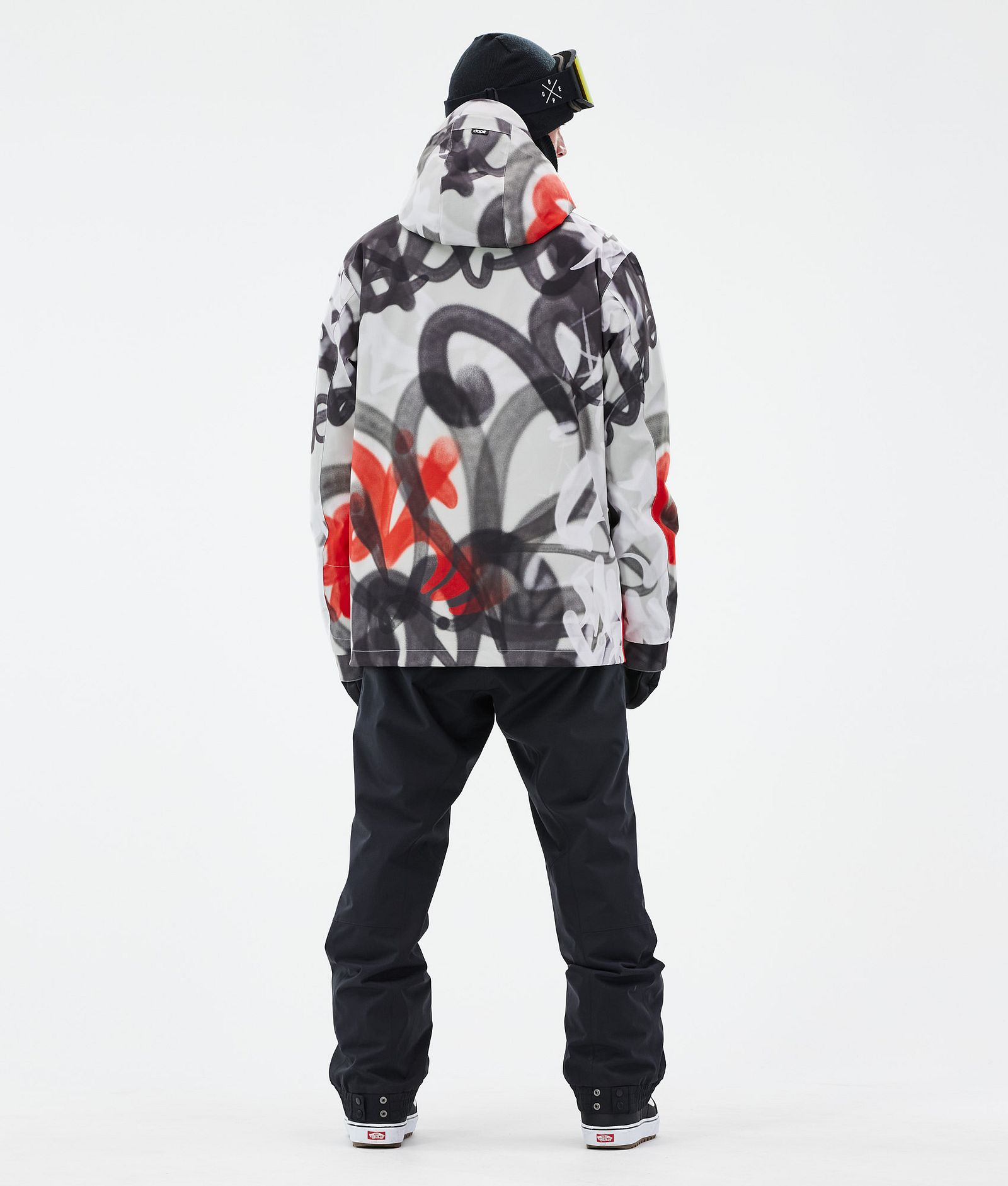 Dope Blizzard Snowboardoutfit Herre Spray Black Red/Black, Image 2 of 2