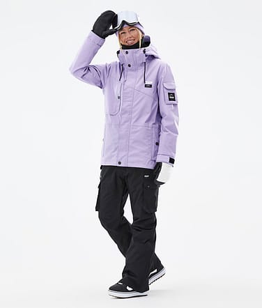 Dope Adept W Snowboardoutfit Dame Faded Violet/Blackout