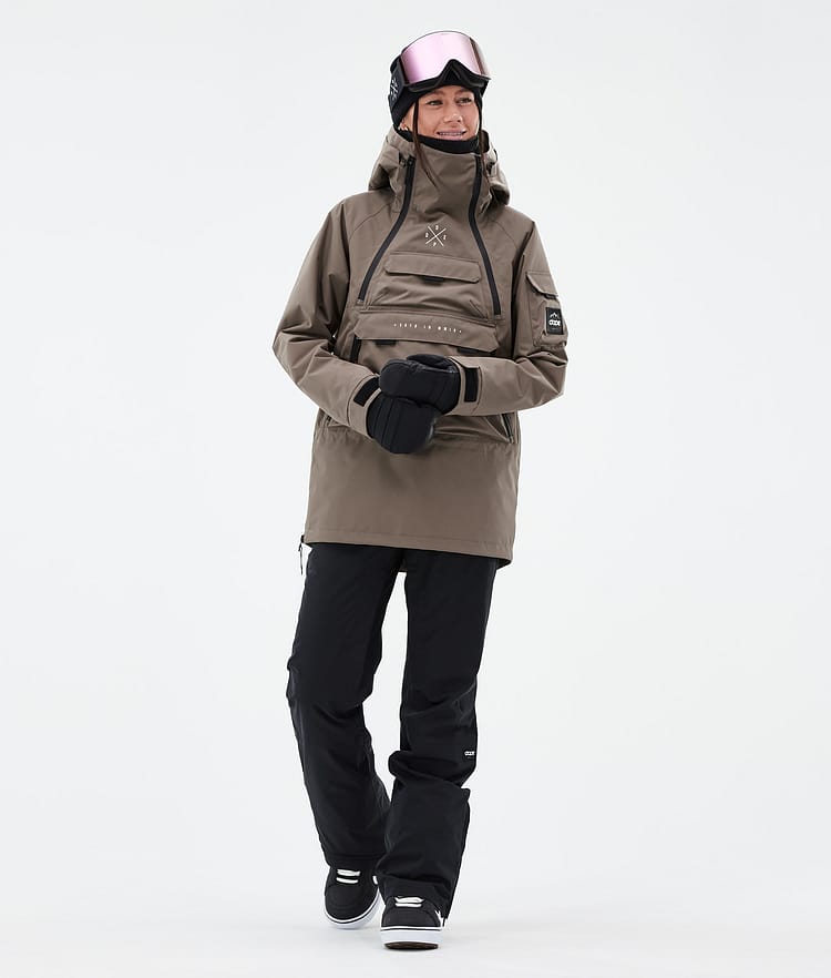 Dope Akin W Snowboardoutfit Dame Walnut/Black, Image 1 of 2