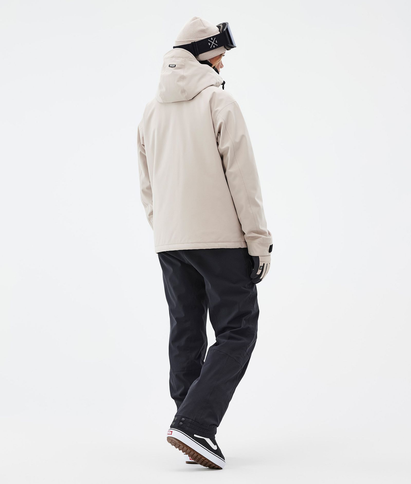 Dope Blizzard W Full Zip Snowboardoutfit Dame Sand/Black, Image 2 of 2