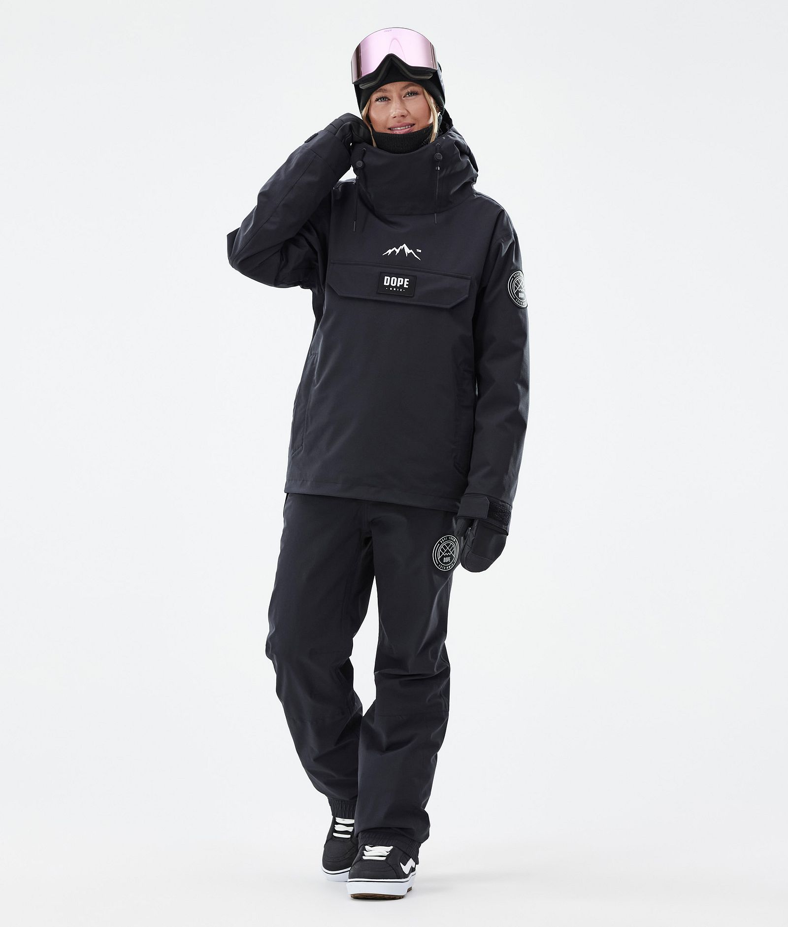 Dope Blizzard W Snowboardoutfit Dame Black/Black, Image 1 of 2