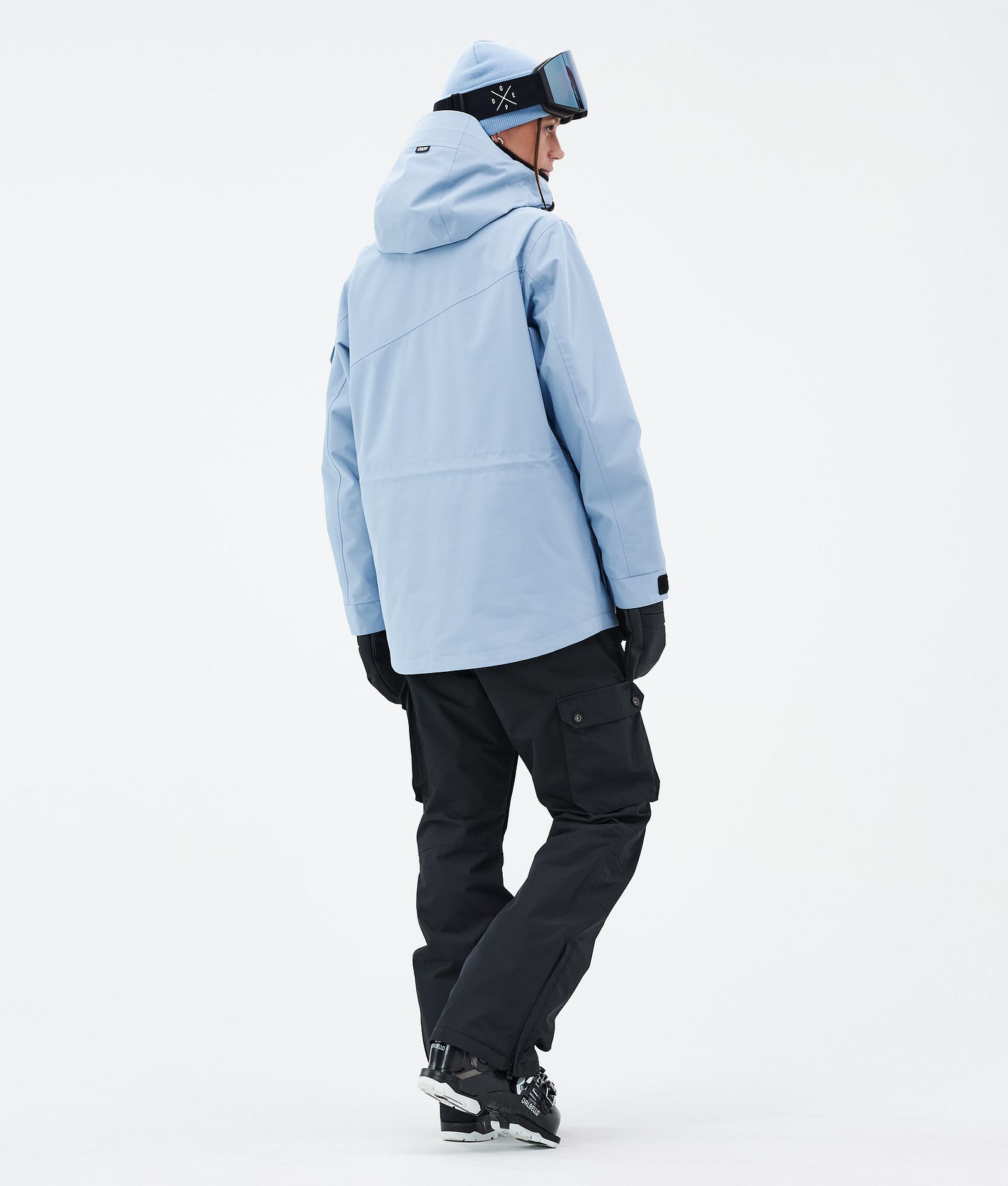 Dope Adept W Skidoutfit Dame Light Blue/Blackout, Image 2 of 2