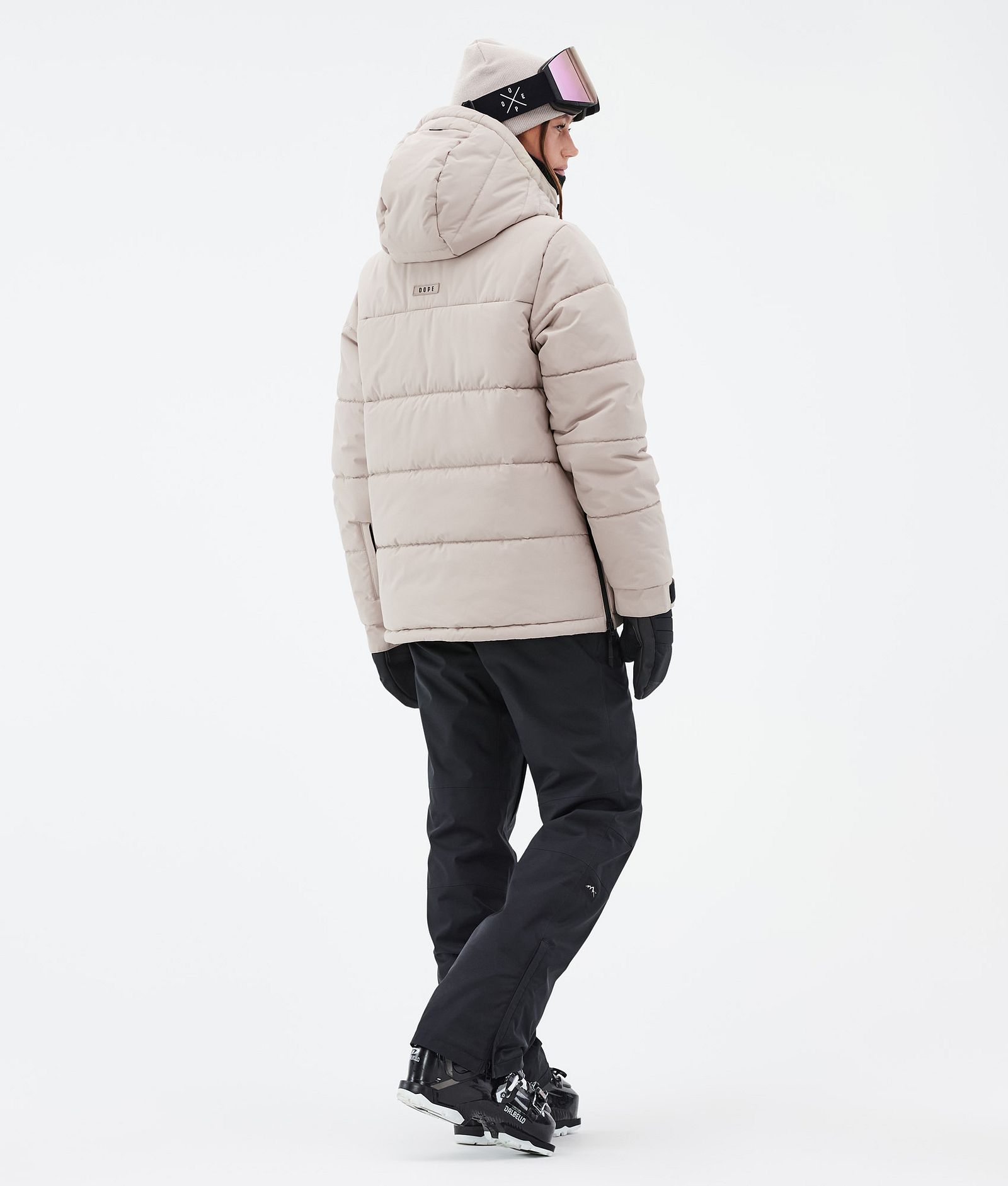 Dope Puffer W Skidoutfit Dame Sand/Black, Image 2 of 2