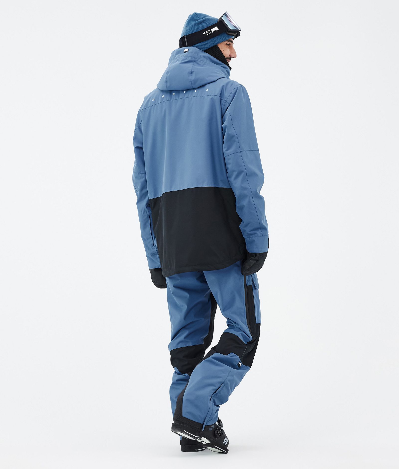 Montec Fawk Skidoutfit Herre Blue Steel/Black, Image 2 of 2