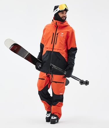 Montec Arch Skidoutfit Herre Orange/Black