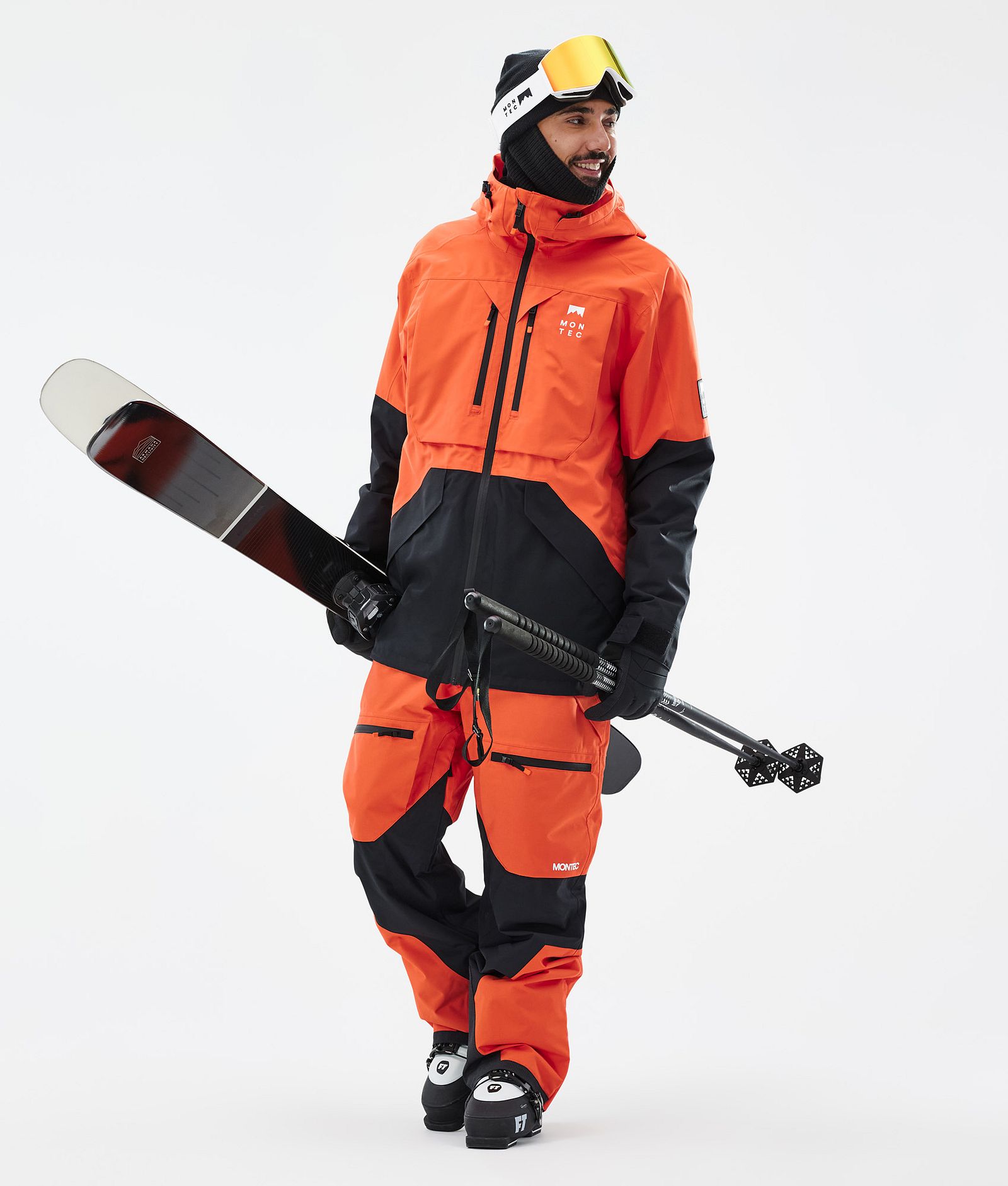 Montec Arch Skidoutfit Herre Orange/Black, Image 1 of 2