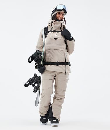 Montec Doom W Snowboardoutfit Dame Sand/Sand