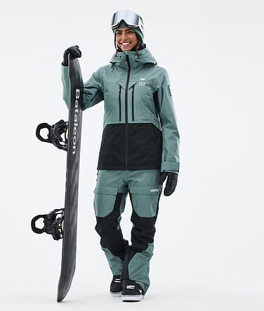 Montec Moss W Snowboardoutfit Dame Atlantic/Black