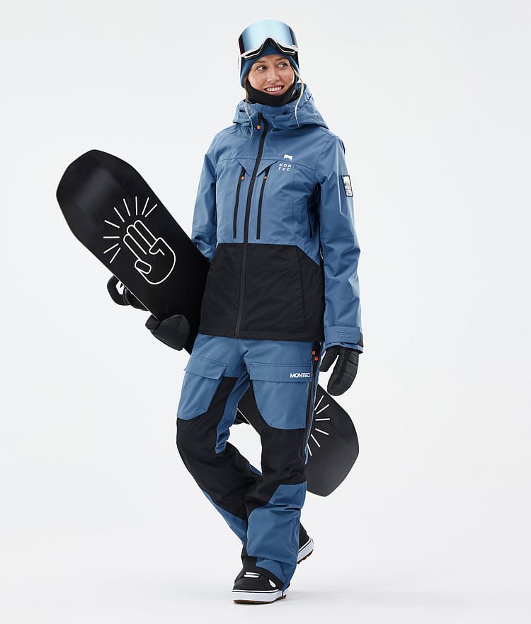 Montec Moss W Snowboardoutfit Dame Blue Steel/Black, Image 1 of 2