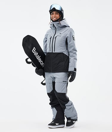 Montec Moss W Snowboardoutfit Dame Soft Blue/Black