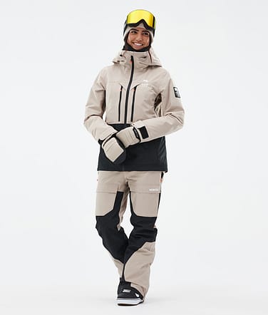 Montec Moss W Snowboardoutfit Dame Sand/Black