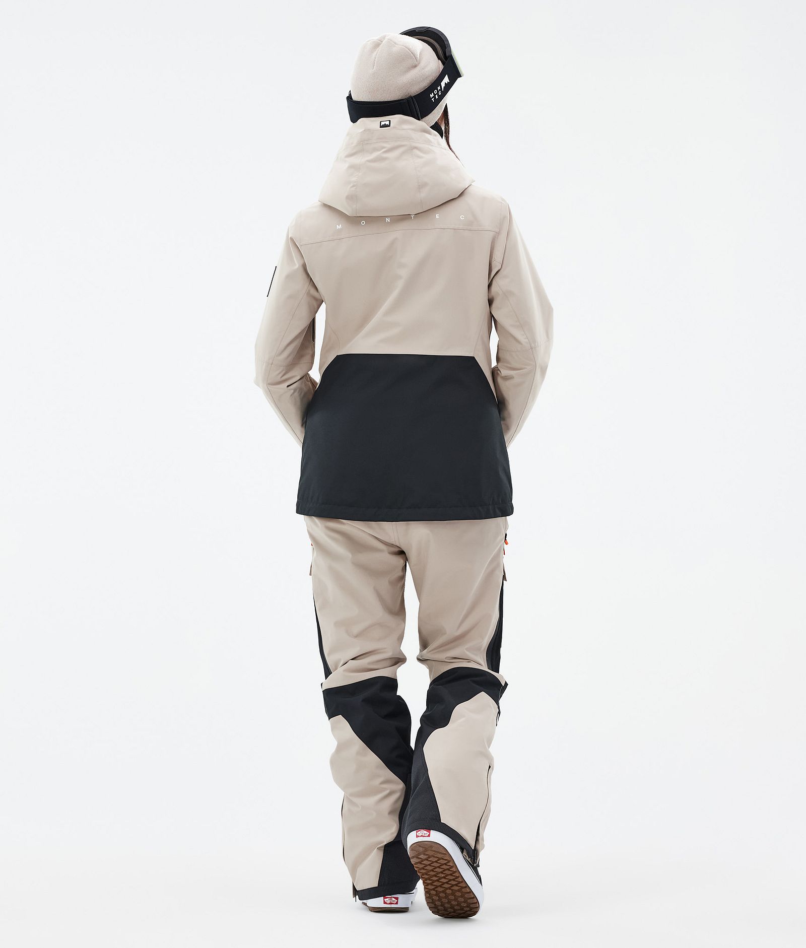 Montec Moss W Snowboardoutfit Dame Sand/Black, Image 2 of 2