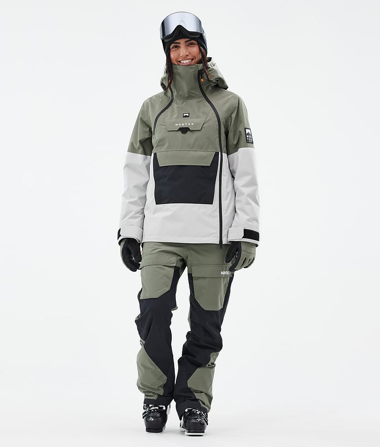 Montec Doom W Skidoutfit Dame Greenish/Black/Light Grey, Image 1 of 2